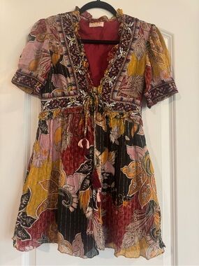 VERB PALLAVI SINGHEE FROM ANTHROPOLOGIE TOP SIZE XS